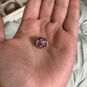 Pink Sparkly Charm